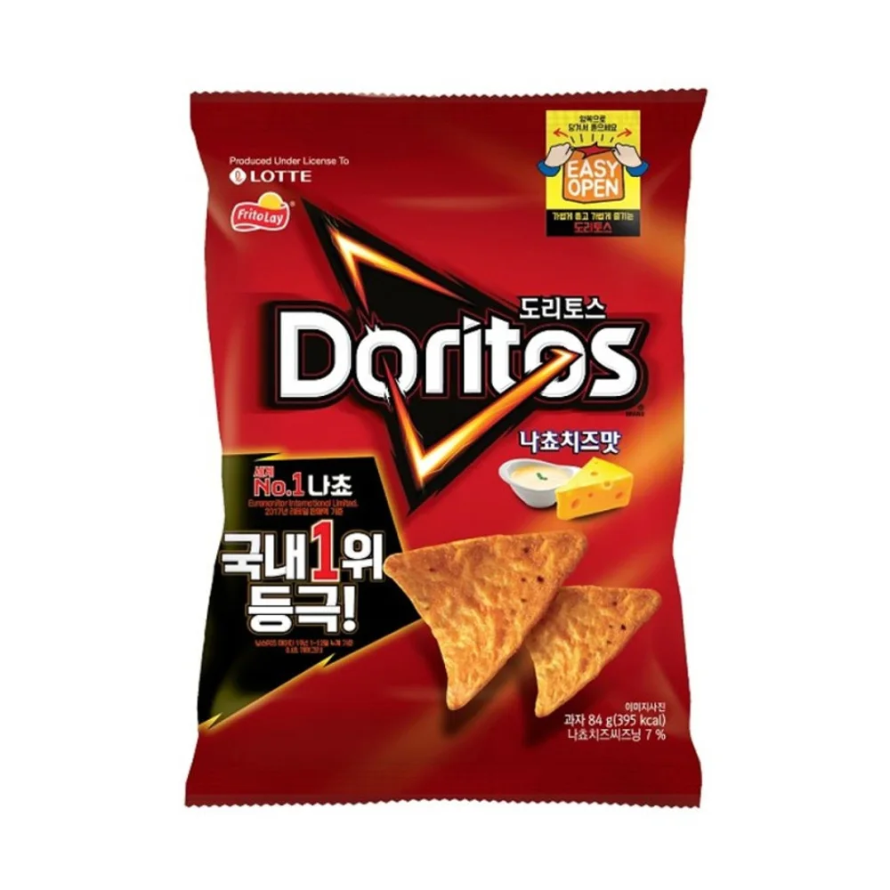 Lotdeje and Doritos Nakochiz Flavor 84g 16 Pieces / Snack Sweets