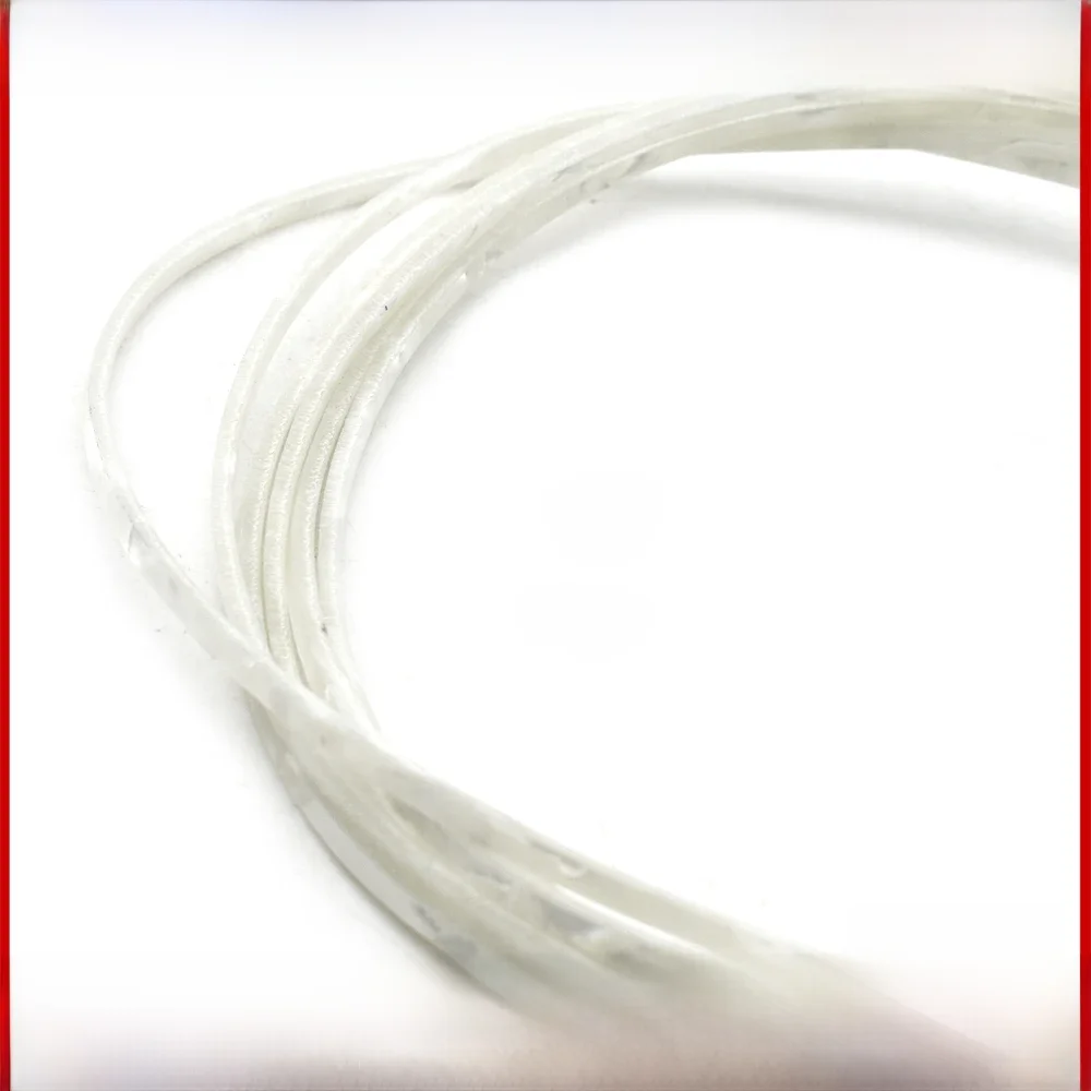 Celluloïd coloré 6/5/4/2mm de largeur corps de guitare incrustation reliure Purfling 5 pieds de longueur perle blanche