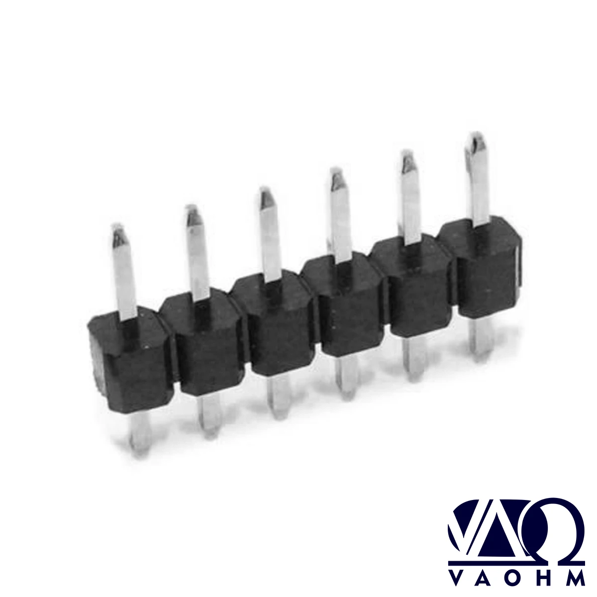 2.54mm STRAIGHT ANGLE PIN HEADER (180°) 100PCS 2P/3P/4P/5P