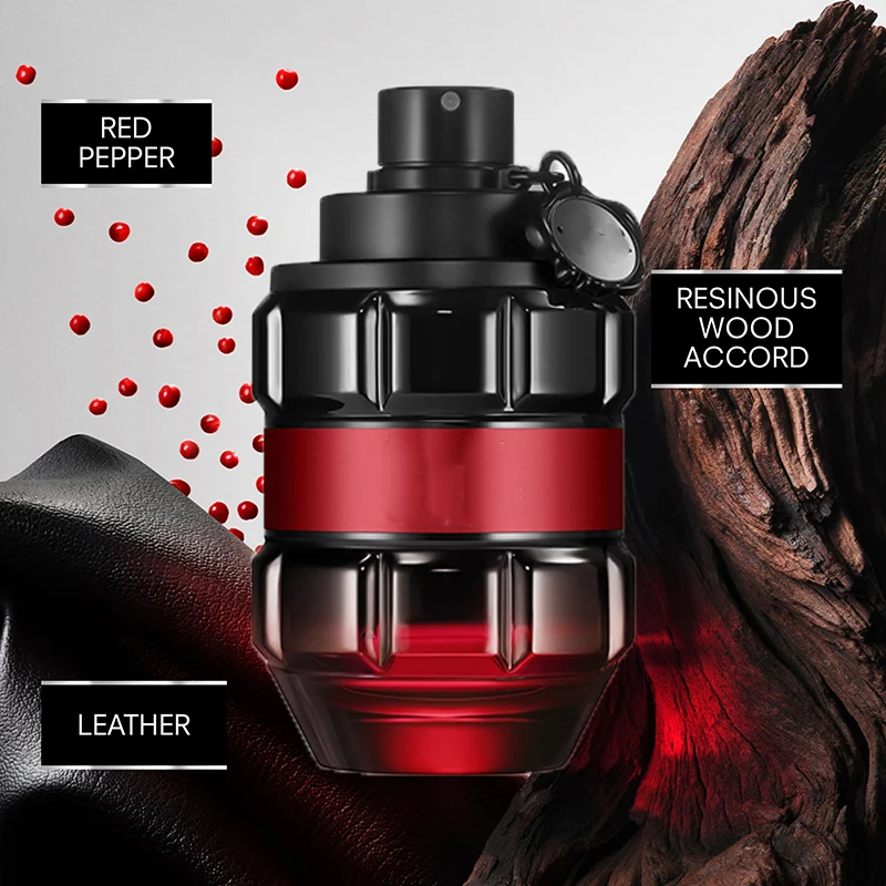 

Viktor and Rolf Spicebomb Infrared Eau de Parfum for Men 90ml Sensual Spicy Fragrance with Leather Heart and Resinous Wood Base Perfect for Dating Night Gift for Husband Boyfriend