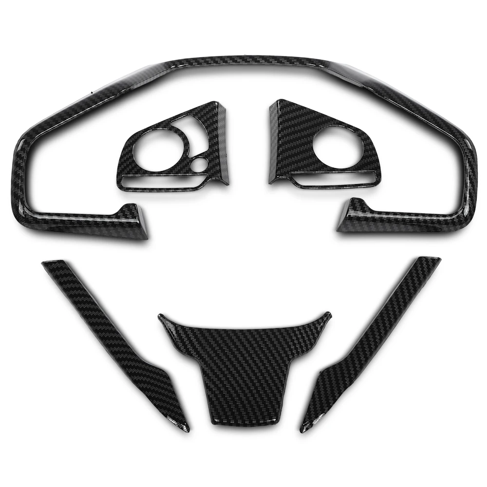 

Накладка на руль для Honda Civic 2016-2019, стиль карбон, прямая замена