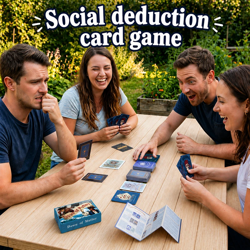 Dawn of Mutiny Pirate Deductio - Board Game Research ulasan dan harga