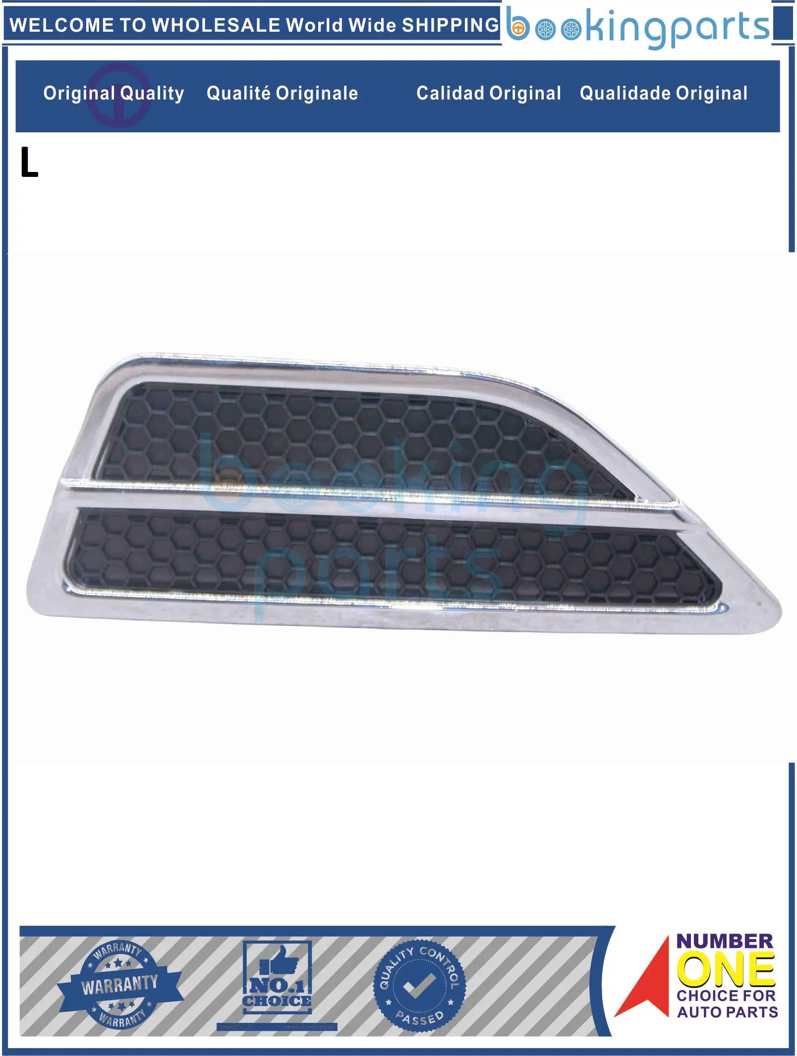 GRI80093(L), Grille For FOTON FT500