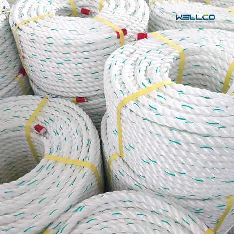 국산 pp로프 14mmx100m 밧줄 빨래줄 울타리용 현수막끈 주차라인