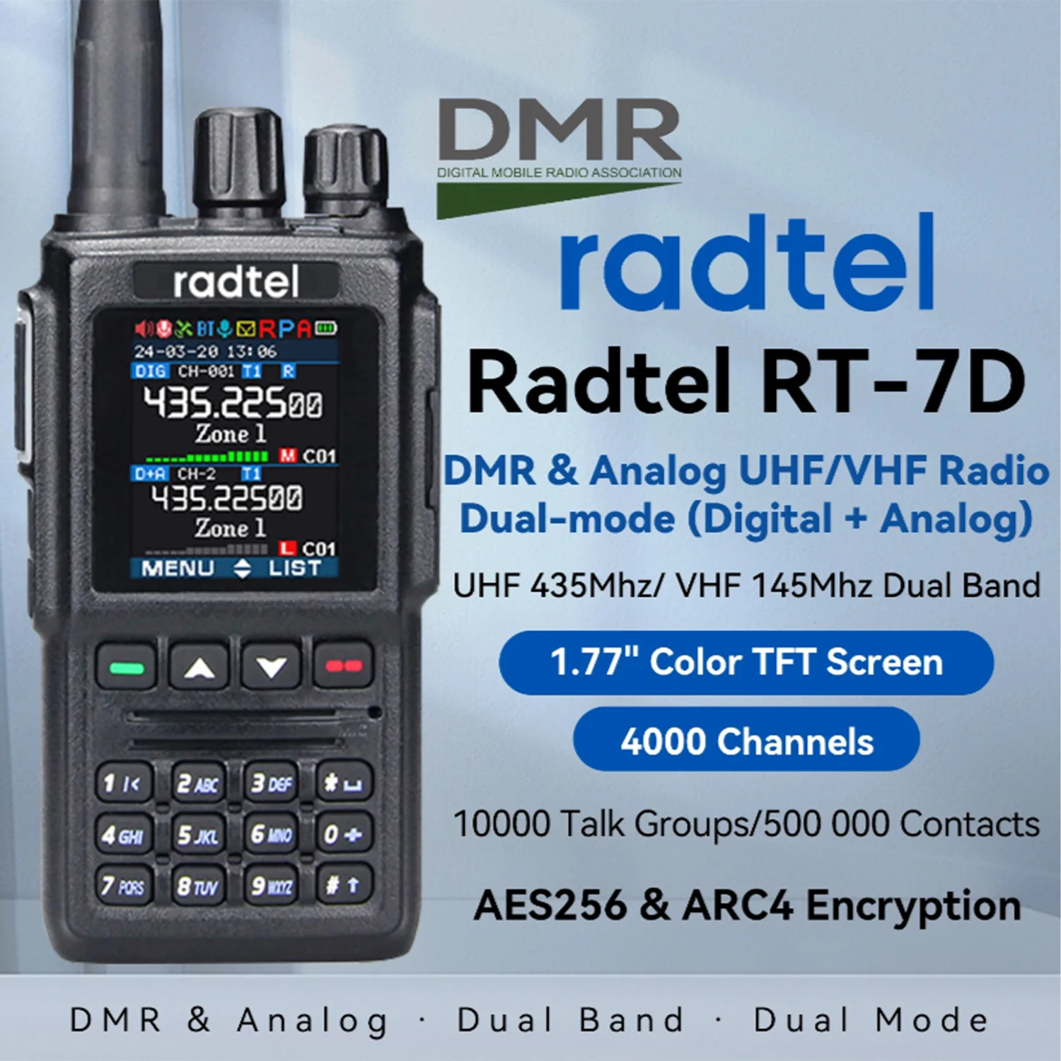Radtel RT-7D Dmr Ra… - image