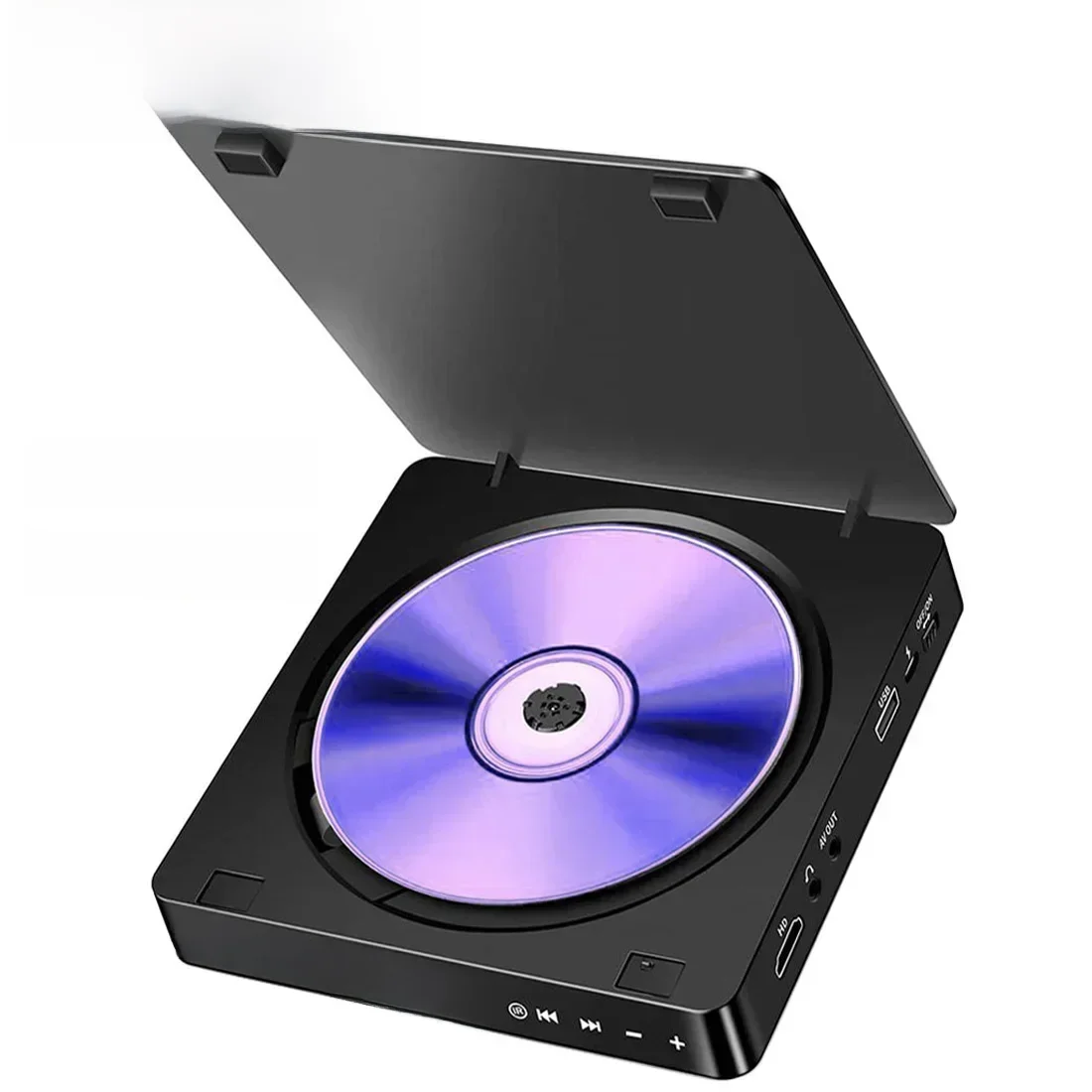 Odtwarzacz DVD Woopker KC-708 HD 1080P Przenośny odtwarzacz CD VCD Hifi Stereo do projektora telewizyjnego — zdjęcie produktu 7