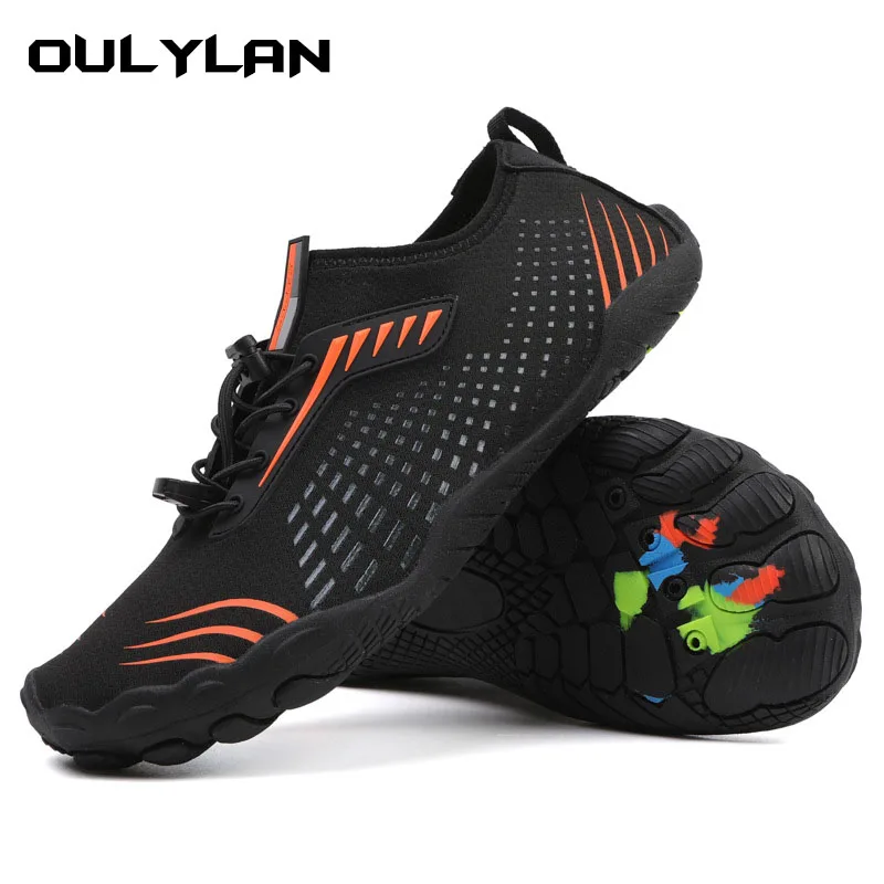 OULYLAN Water Shoes Upstream Seaside Beach Barefoot Sneaker Men Swimming Wading Sports Aqua Shoes Women Quick Dry Soft New Unise