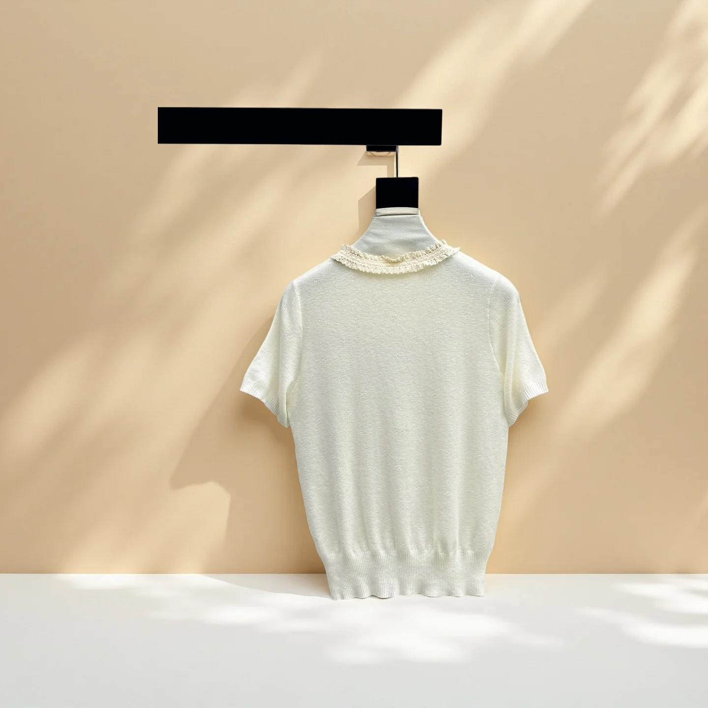 

26 New Spring Summer Classic Fashion High-Quality Two-color Knitted Sweater