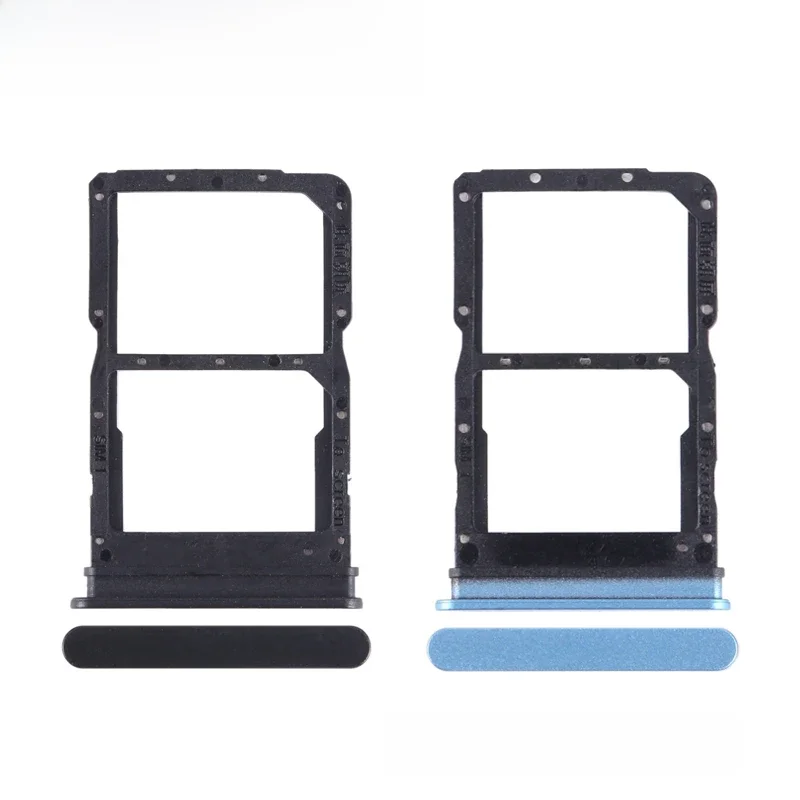 Dual SIM Card Tray For Honor 90 Lite Phone SIM1 + SIM2 Card Tray Adapter Spare Part
