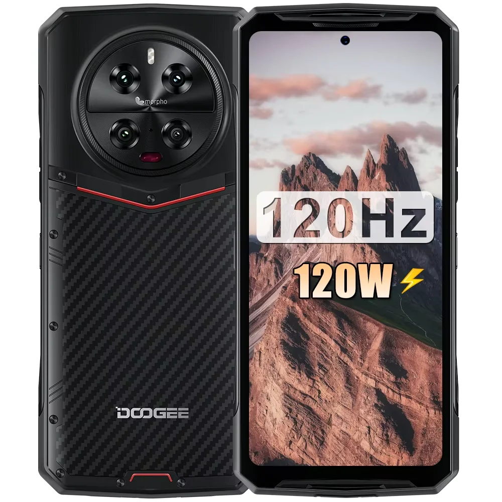 DOOGEE DK10 Rugged Smartphone 32GB(12+20) 512GB 120W Fast Charge 5150mAh 6.67