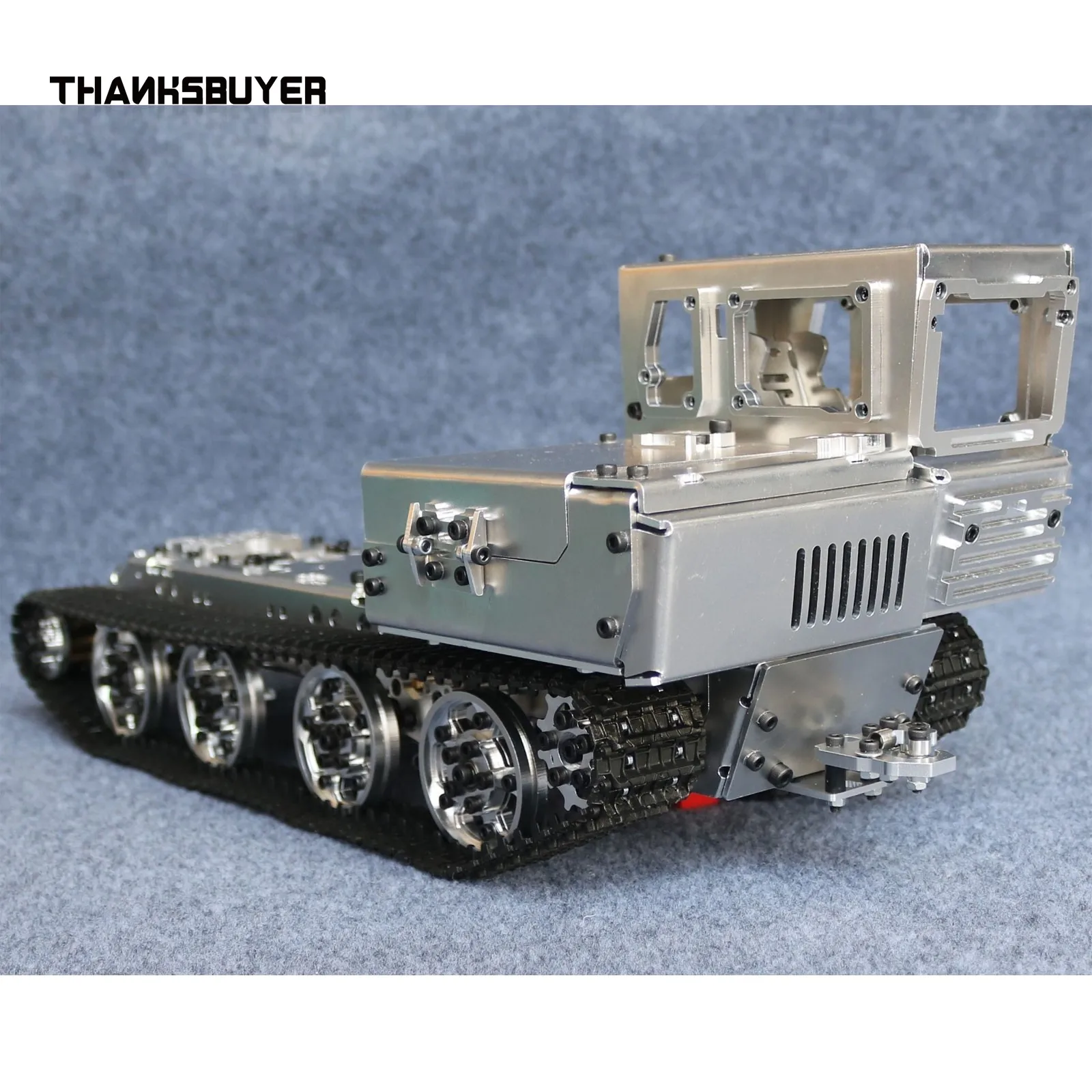 TDT-55 Intelligent Tractor Robot with Shock Absorbing Tank Chassis Support Wi-Fi 7.2V