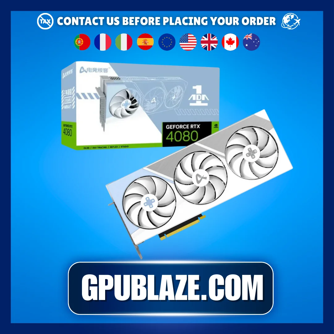 Używane gry toporem RTX 4070 RTX 4080 RTX 4060 TI karta graficzna GDDR6X 256Bit HDMI 2.1 16-pinowe karty do gier GPU placa de vídeo