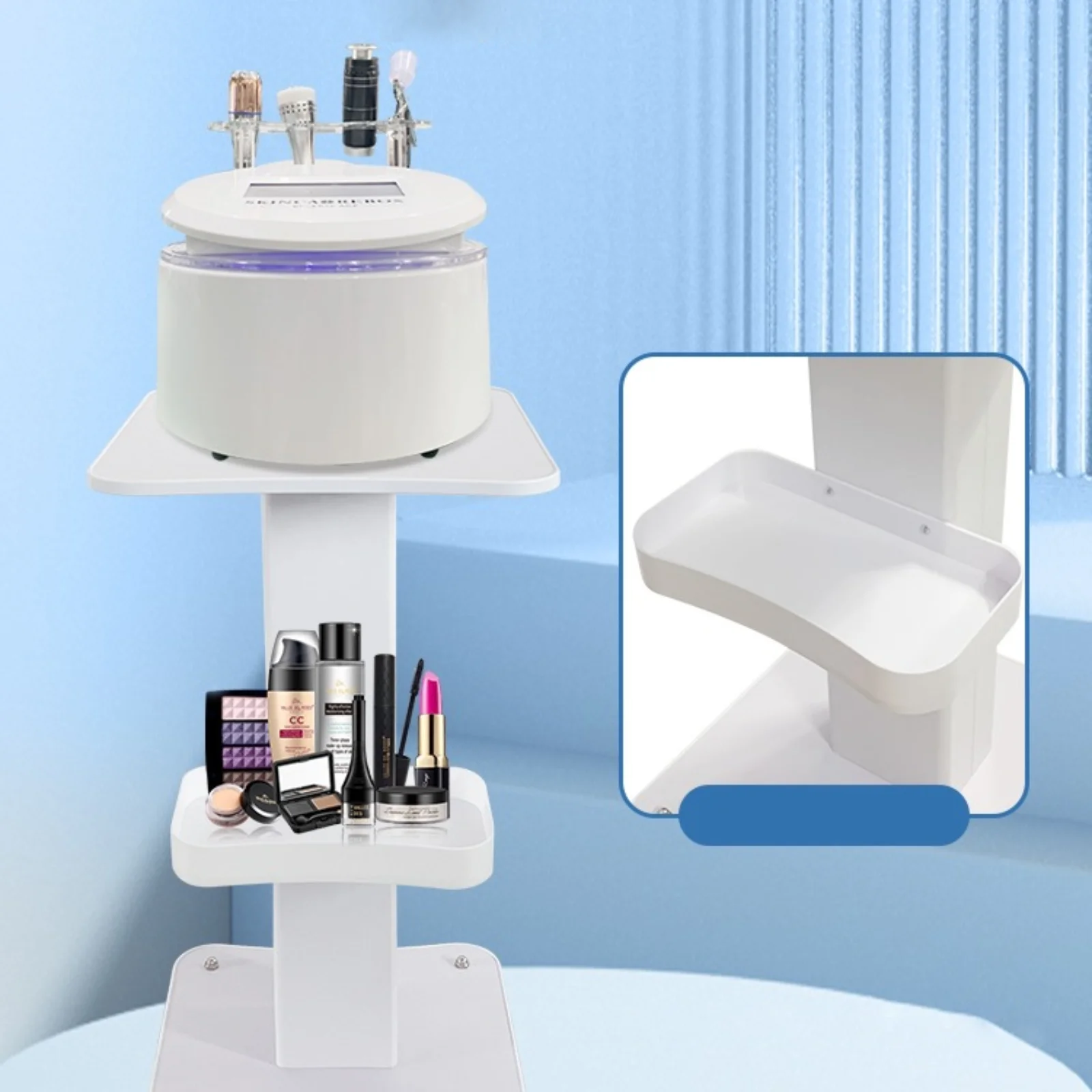 Salon Trolley Mobile Beauty Instrument Trolley Hairdressing and Beauty Trolley  Salon Special Mobile Storage Rack Spa Cart