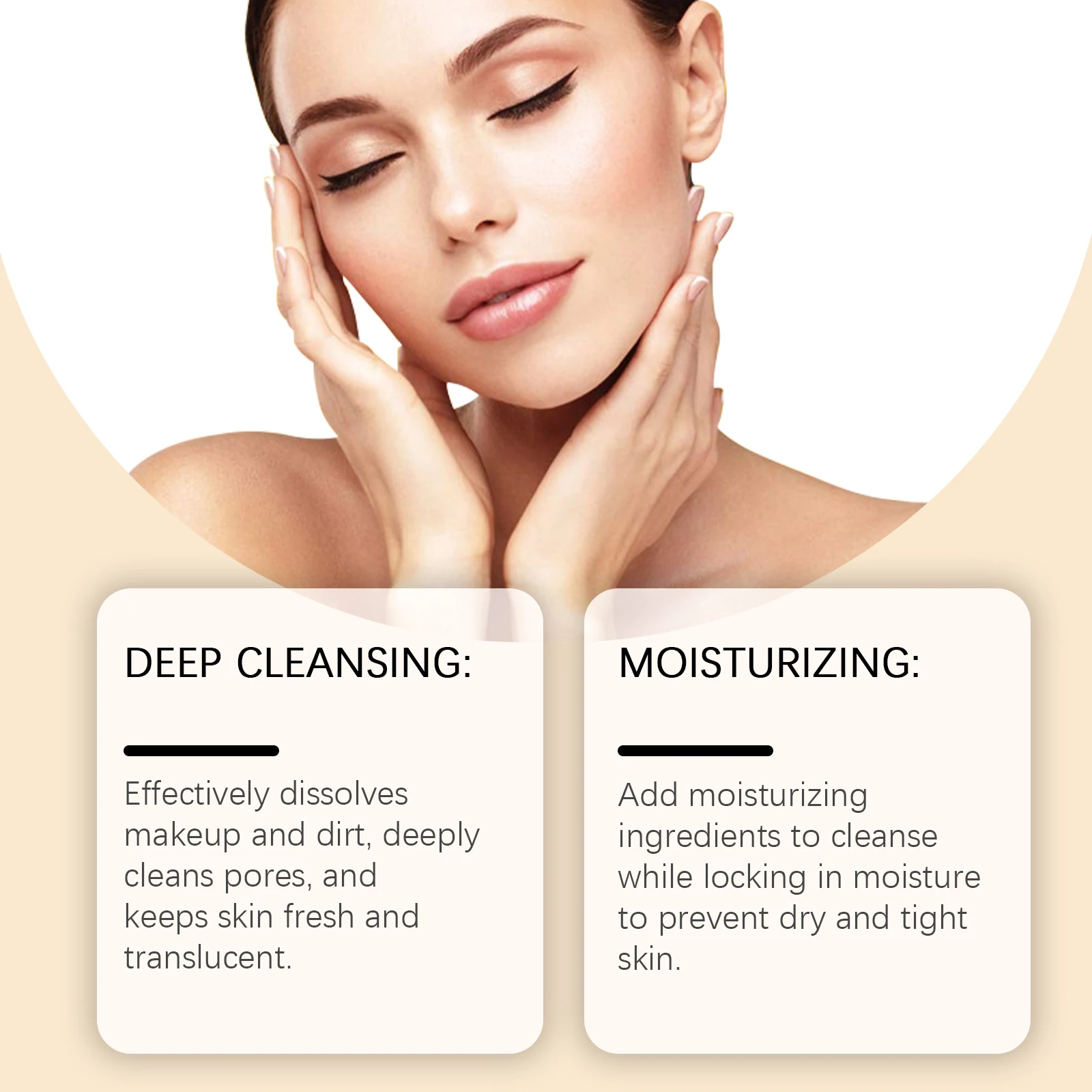 Actieve Enzym Make-up Verwijder Crème Reiniging Porie Vuil Ontbinden Make-up Geen Strakke Hydraterende Anti-oxidant Gezichtsmake-up Remover