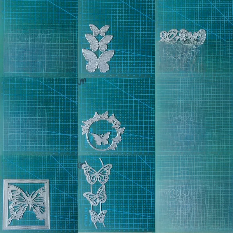 Vlinder Libel Metal Cutting Dies Scrapbooking Decoratie Papier Ambachtelijke Mes Mal Punch Sjabloon Embossing Stencils - afbeelding 2