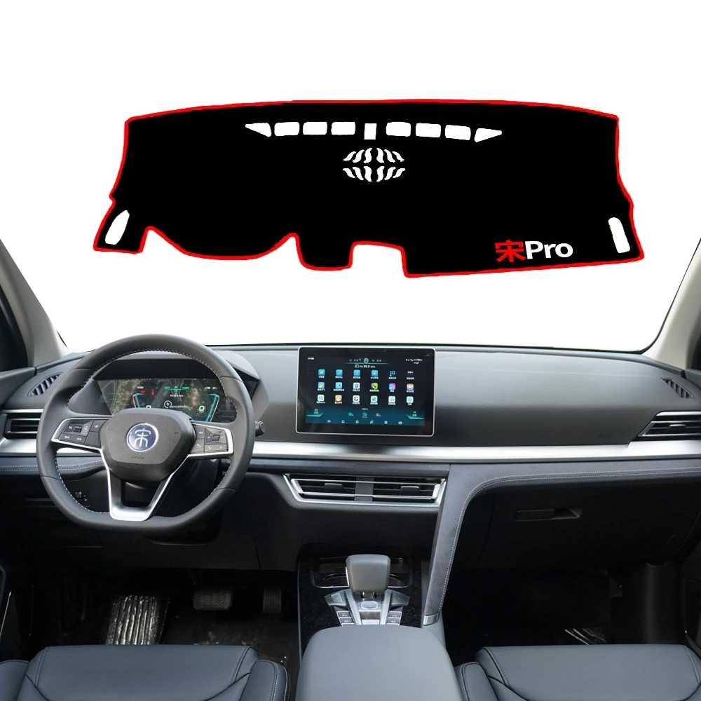 Dashboard Cover Pad for BYD Song Pro II EV DM 2019~2022 2020 Anti-Slip Mat Sunshade Dashmat Dash Car Protect Carpet Accessories
