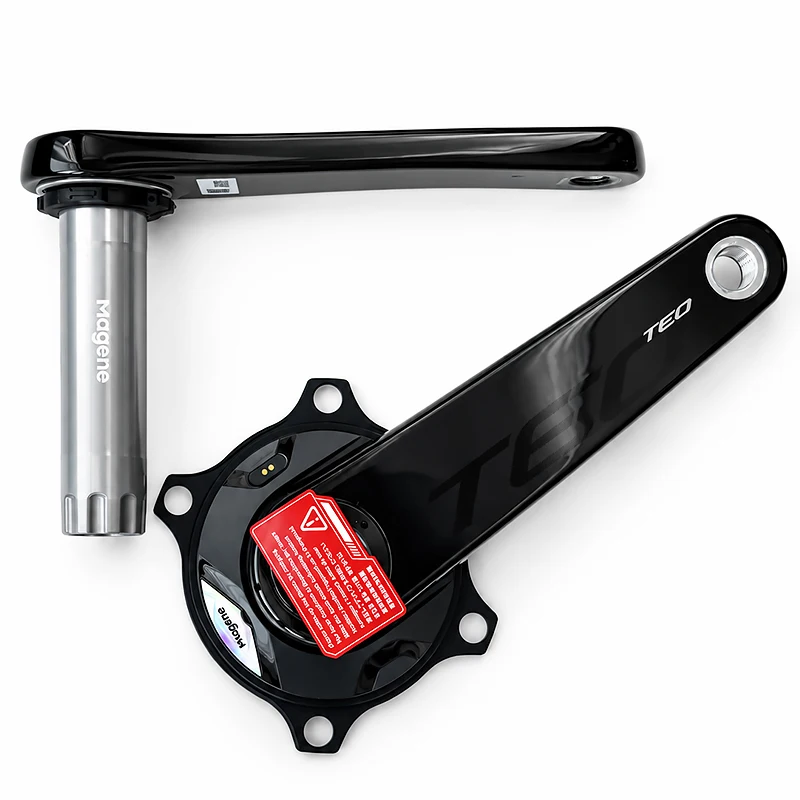 Magene TEO P515 Carbon Fiber Crankset with High-Precision Spider Power Meter 110BCD 4-Bolt Road Bike Power Meter Set