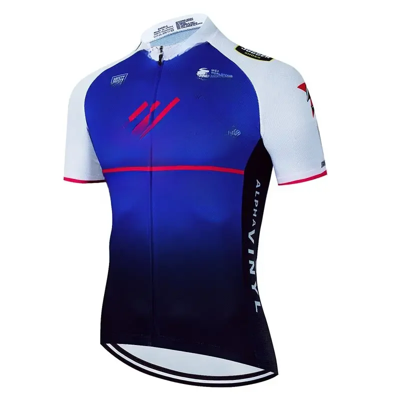AliExpress NONE QUICK STEP Team Cycling Jersey Shirt Racing Sport Bicycle Shirt Ropa Ciclismo Pro Man MTB Bike Jersey Summer Cycling Wear 2023