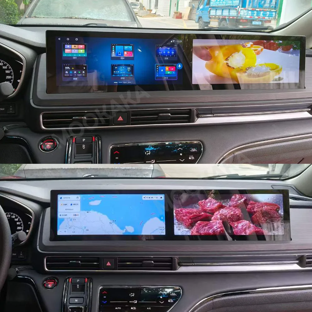 Car Accessories Radio For Honda Odyssey 2022-2024 Android Auto GPS Navigation Multimedia Stereo Receiver Head Unit Offline Maps