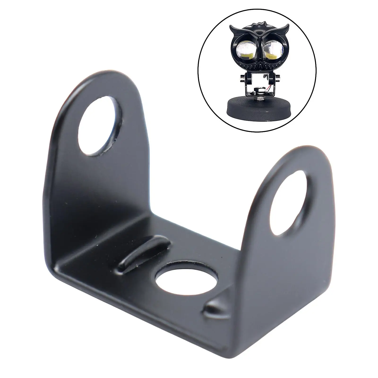 Motorcycle Light Bracket High Professional Spare Parts Black Motors Seat Covers Replaces U Bracket High Performance Premium