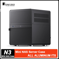 JONSBO N3 NAS MINI Case Aluminum ITX Motherboard Multimedia Server Network Storage Hot swappable 8 Hard Disk Slots