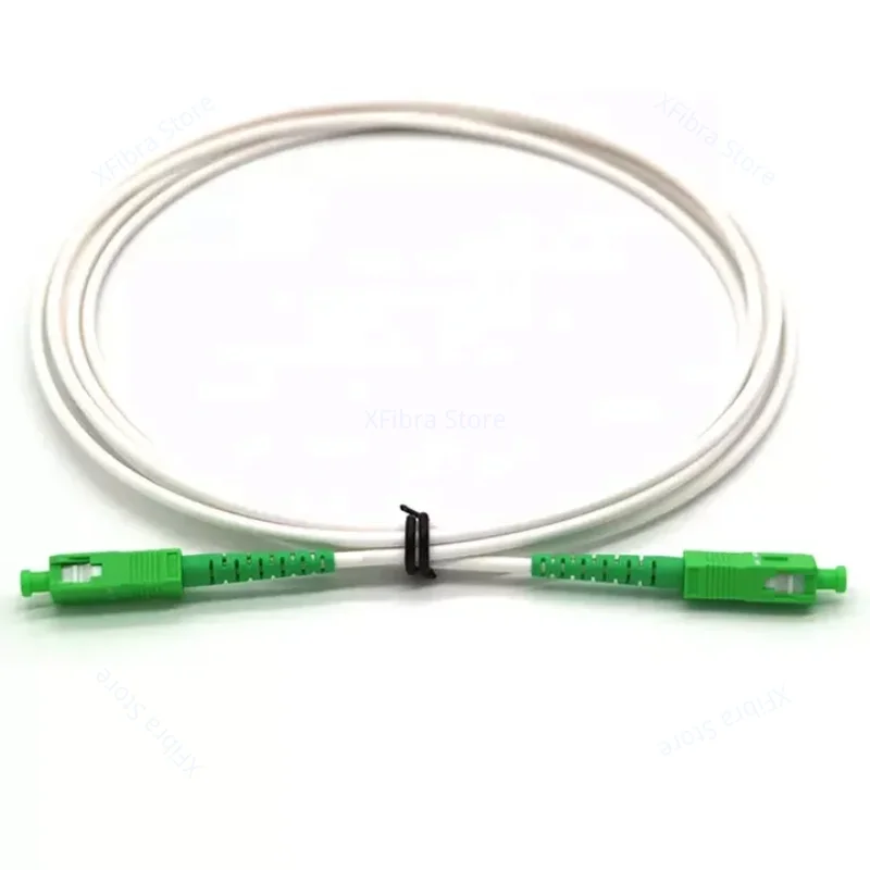 10pcs/lot 0.9mm 10M Single Mode Optical Fiber Jumper Patch Cord for semiconductor laser FTTH