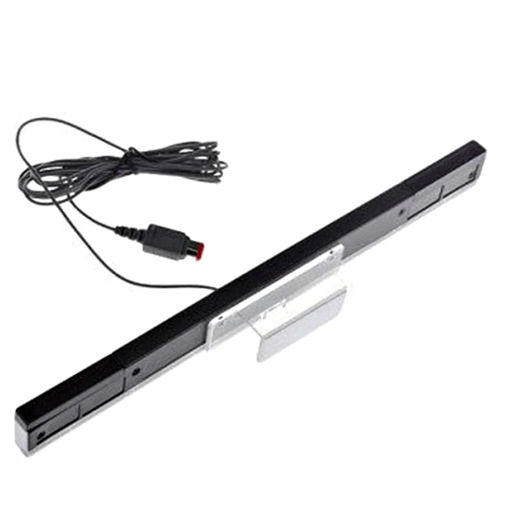 Wired Motion Sensor Receiver com Cabo de Extensão, Barra Sensor Remoto para Nintendo Wii e Wii U