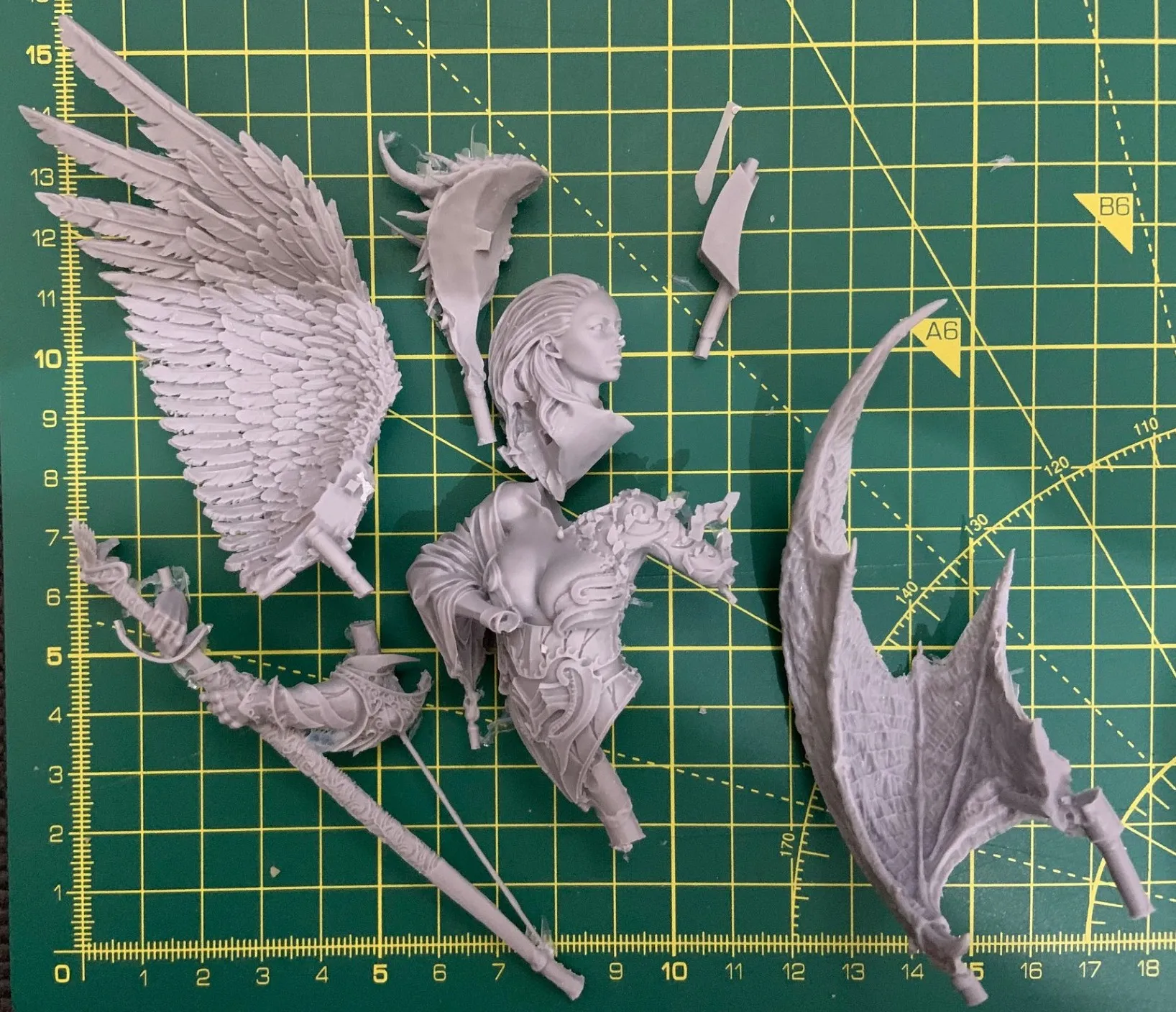 Buyer photo of this resin kit