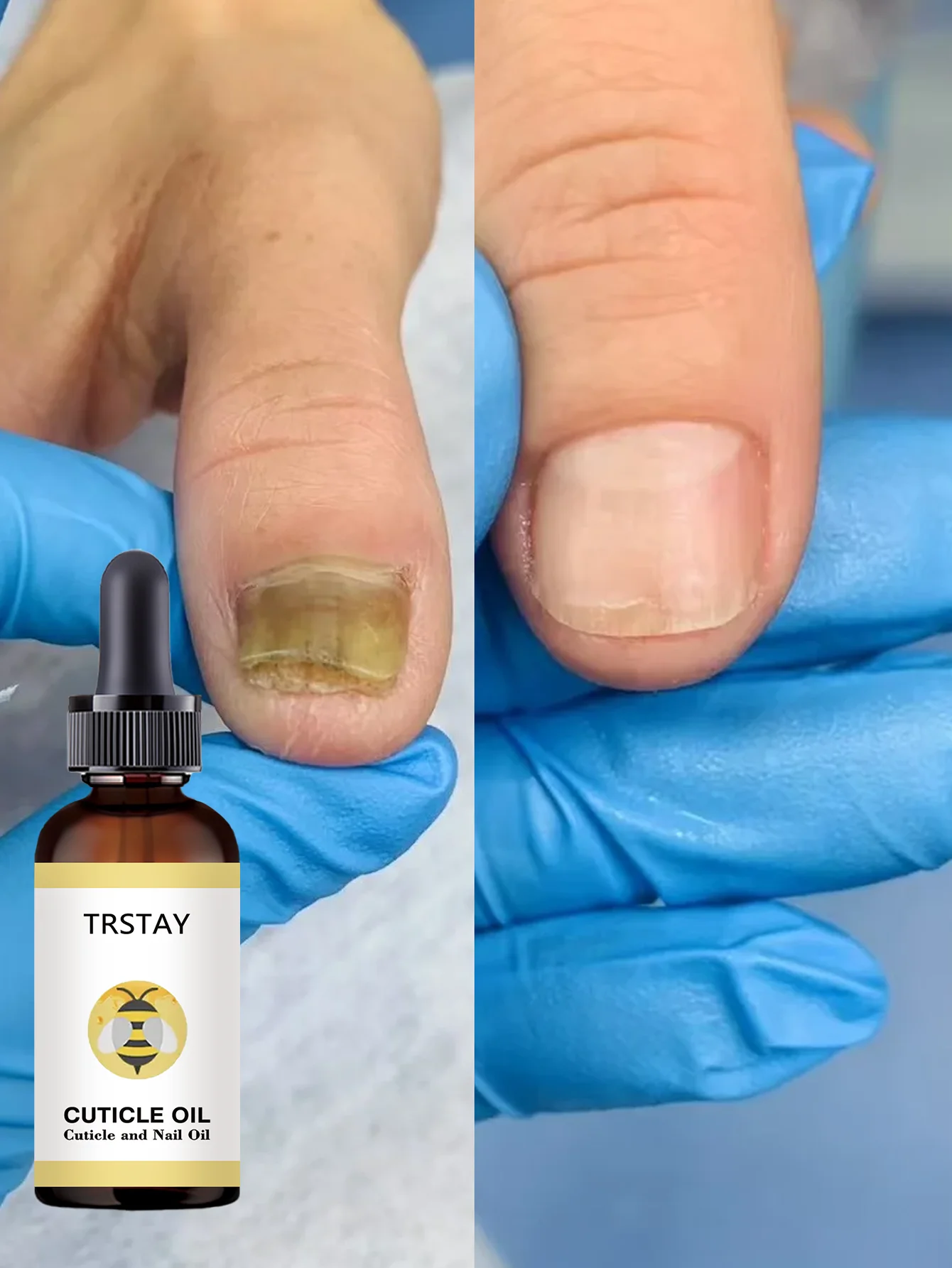 Natural Essential Oil Cuticle Care Treatment Repair Dry Hard Edges Moisturize Soften Nails Strengthener Mild Formula Smoothening - Image 3