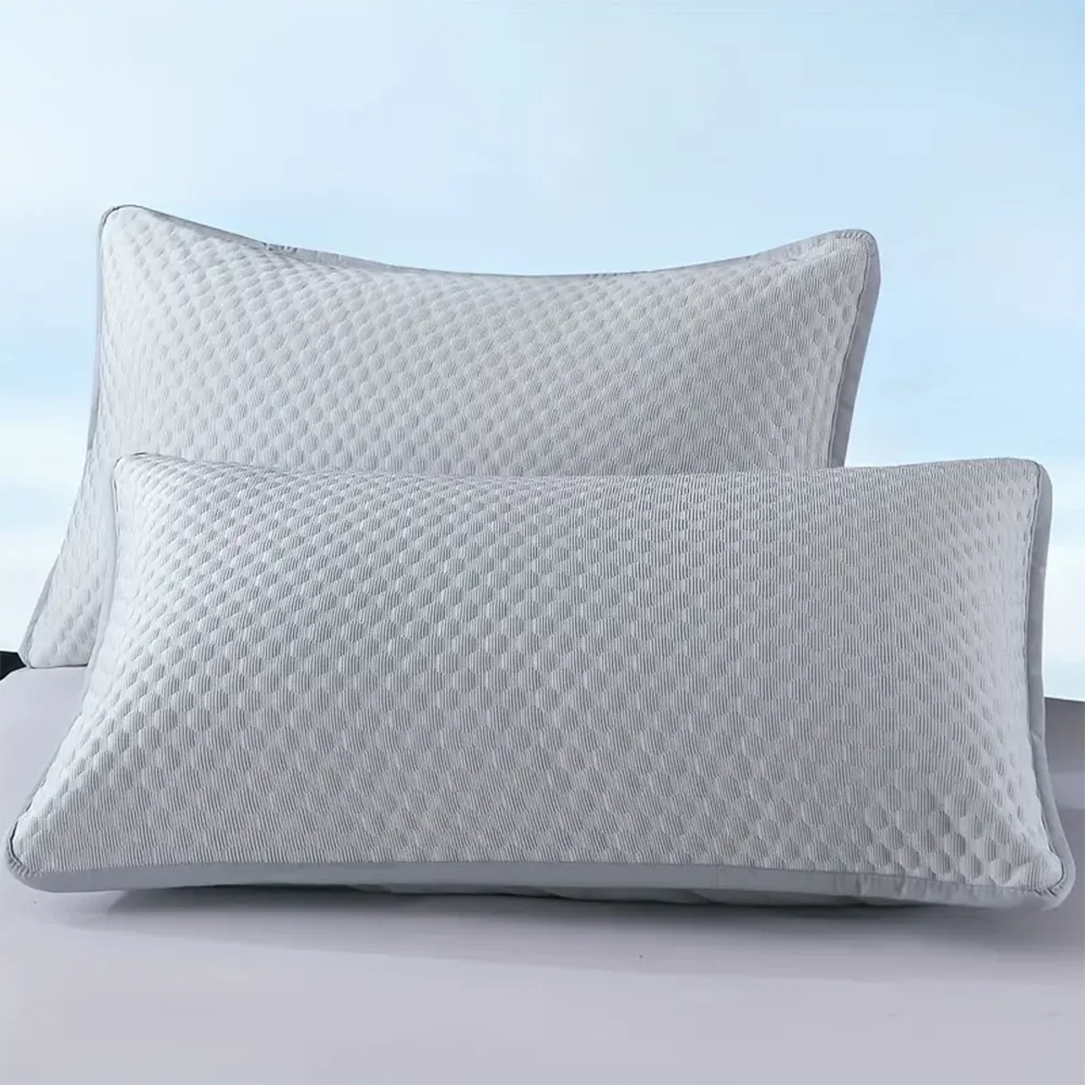 New Cool Ice Bean Pillowcase for Summer And Autumn Air-Conditioned Bedroom Machine Washable Cooling Pillow Cover without Core