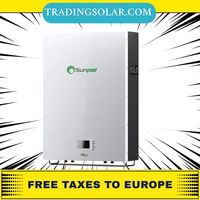 Sunpal Powerwall Lifepo4 Solar Battery Lithium 10Kwh 48V 200Ah 51.2V 100Ah 300 Ah 5Kwh 15Kwh Wall Mount Lifepo4 Battery Eu Stock