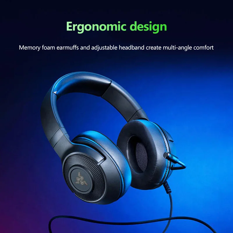 سماعة Razer Kraken X 7.1 سماعة رأس USB للألعاب المحيطة #4