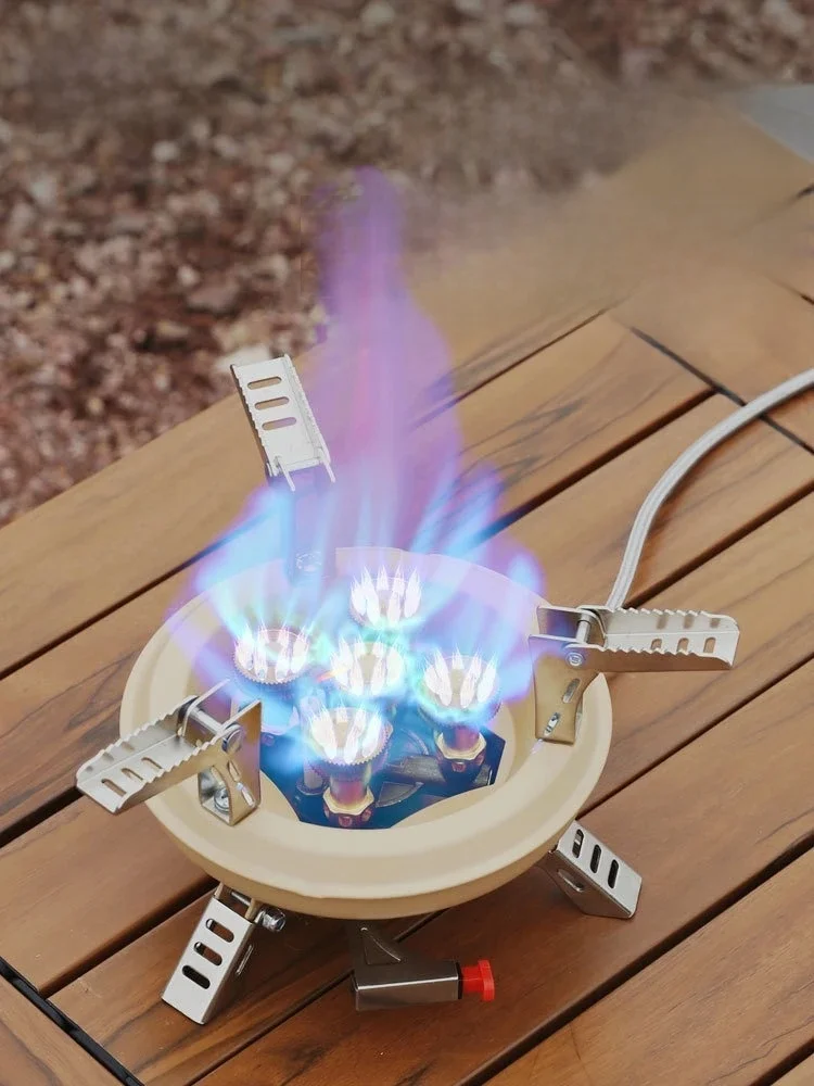 BRS extérieur BRS-201A poêle féroce à cinq cœurs poêle féroce poêle cinq étoiles outil de Barbecue de Camping