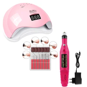 Vollwertiges Porzellanfaserglas Gelnagel -Kit mit professioneller Pediküre -Maniküre -Motor 10 Hauptporzellannagelverkäufe - №8