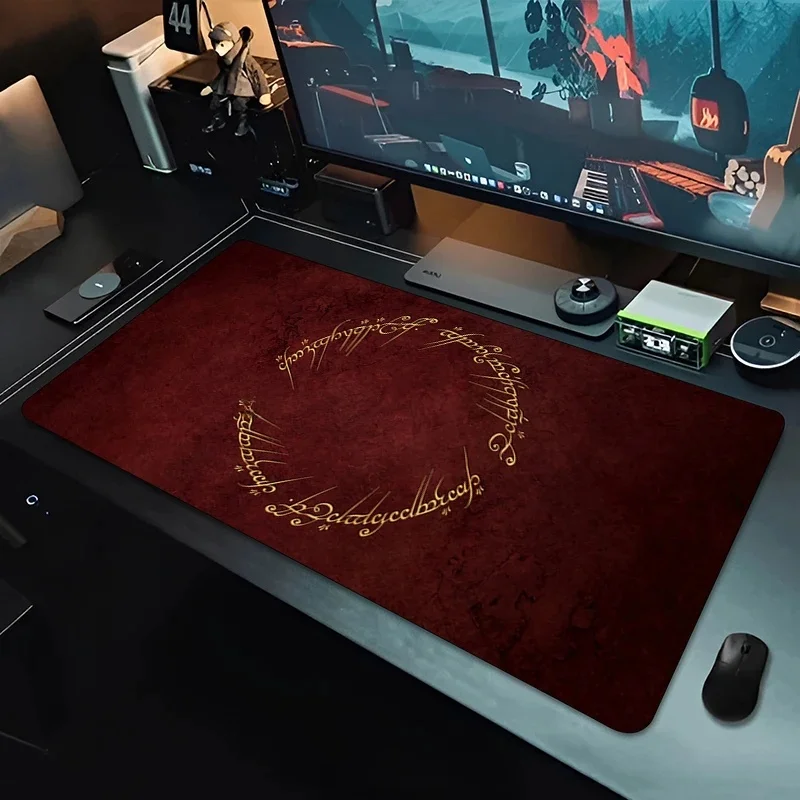Podkładka pod mysz dla graczy Podkładka pod mysz do gier PC Duża podkładka pod mysz Naturalna guma L-Lord of the R-Rings Podkładka pod mysz XXL Dywan — 2