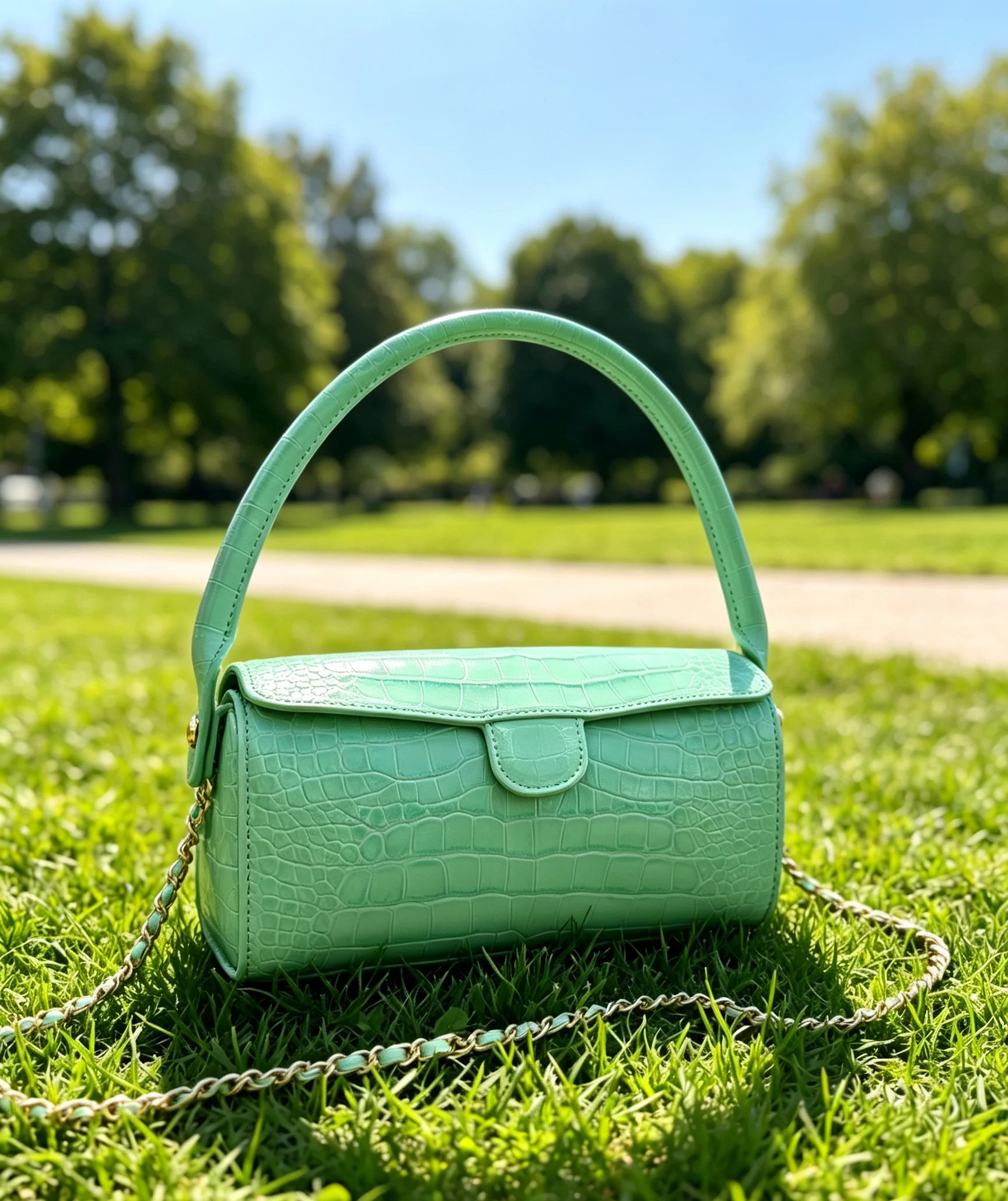 2026 Size: 23 cm NO BOX New Model - Versatile and Fashionable PU Leather Bag - Durable, High-Quality and Affordable