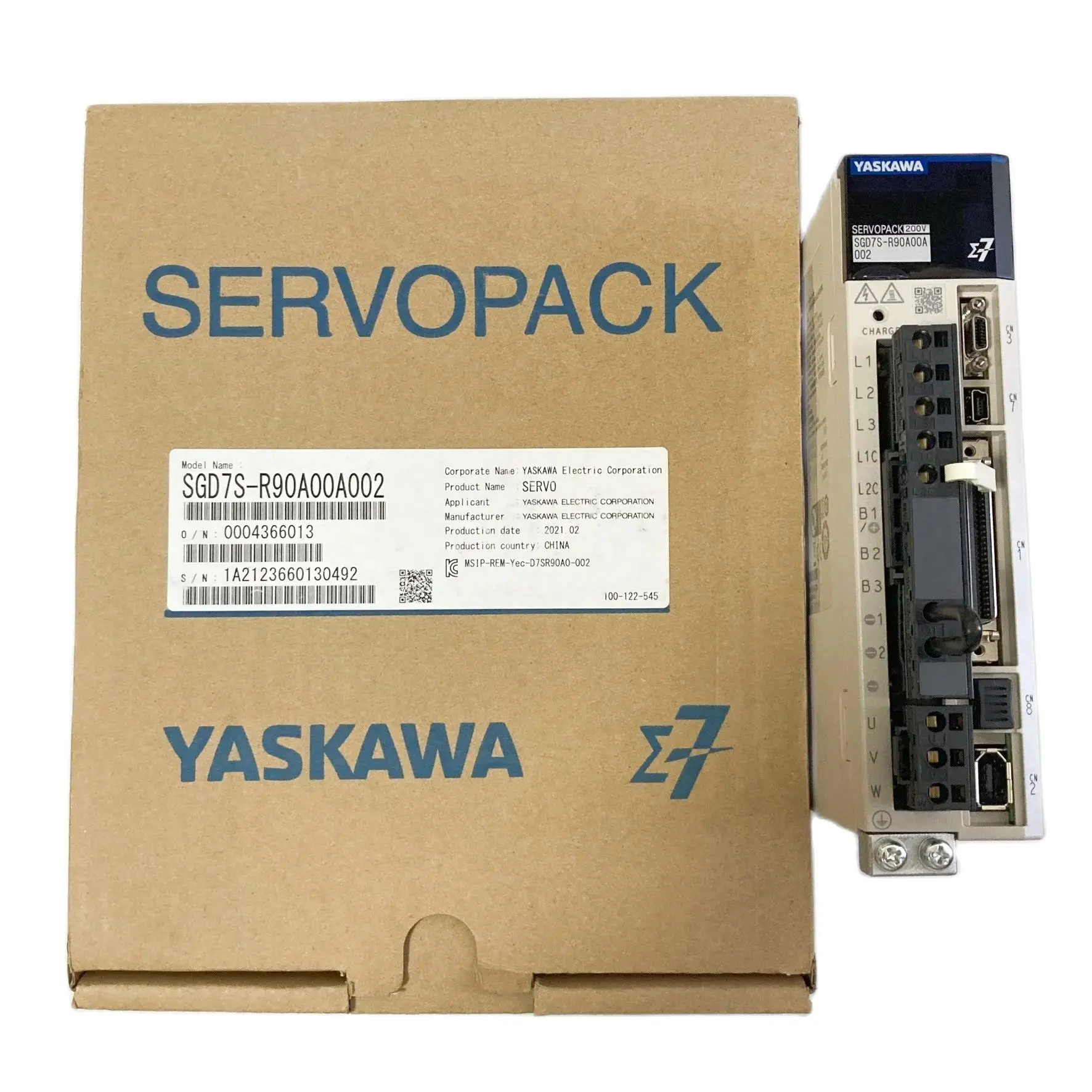 BRAND NEW ORIGINAL SERVOPACK SGD7S-R90A00A002 SGD7S-R90A00A AC SERVO DRIVER