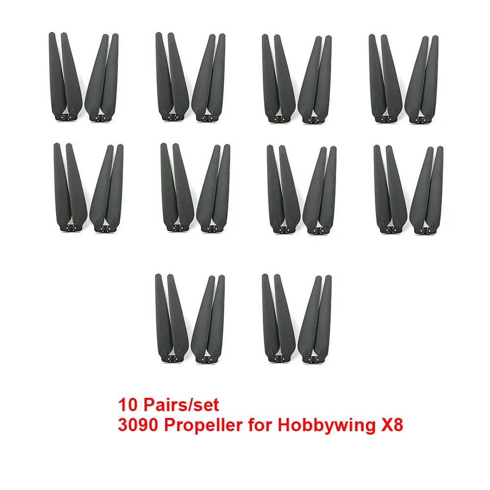 

In Stock 10 Pairs 3090 30" Folding Propeller for Hobby-Wing X8 Propulsion System on Agricultural Plant Protection Drone