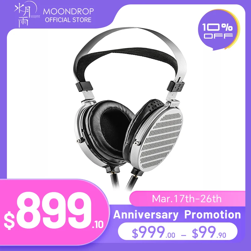 MOONDROP COSMO 100mm Nanoscale Ultra-thin Flagship Planar Headphone