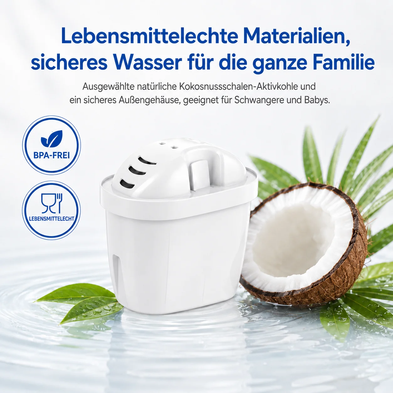 Reimol 12 Stück Wasserfilterkartuschen kompatibel mit Brita Maxtra+ Maxtra Pro All-in-1, Ersatzfilter für Marella Wasserfilterkanne – Detail 4
