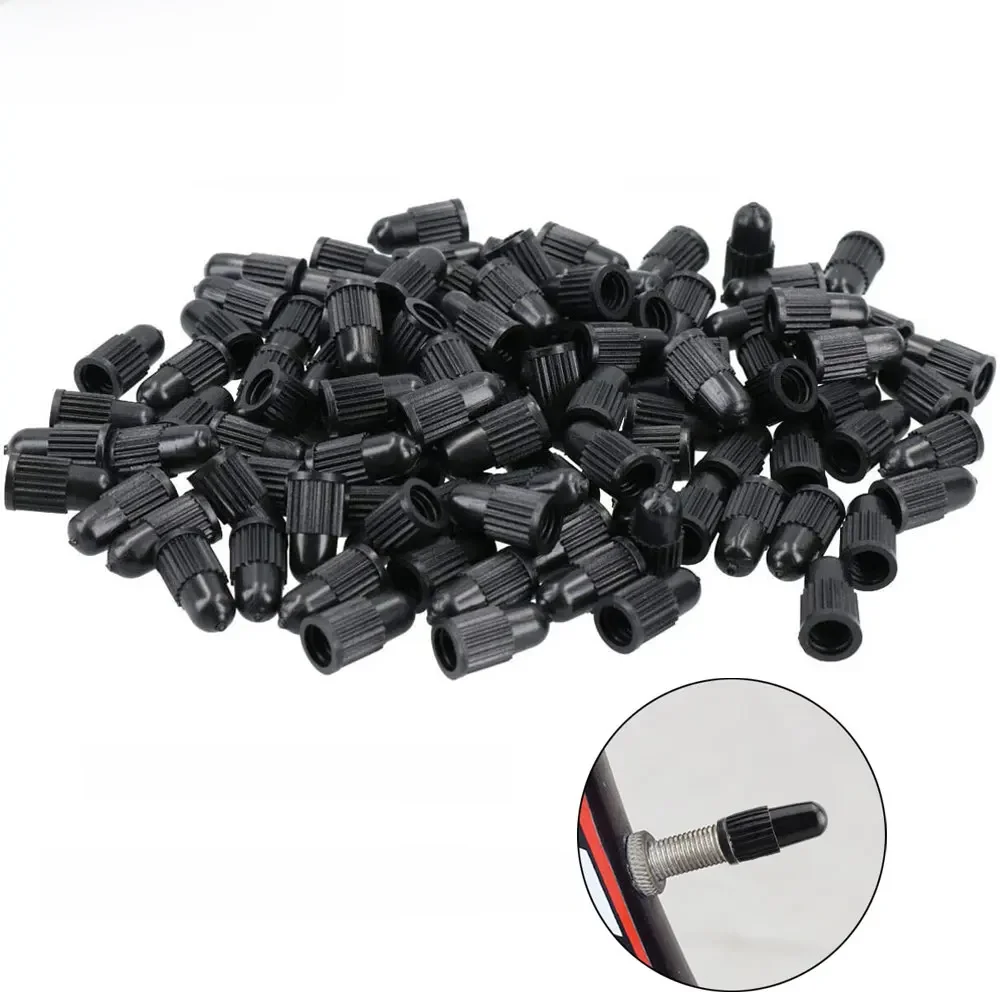 AliExpress DSYCAR Black Presta Valve Caps Plastic Bike Tire Caps Air Dust Covers-Used on Presta/French Valves for Bicycle, MTB Mountain/Road Bike