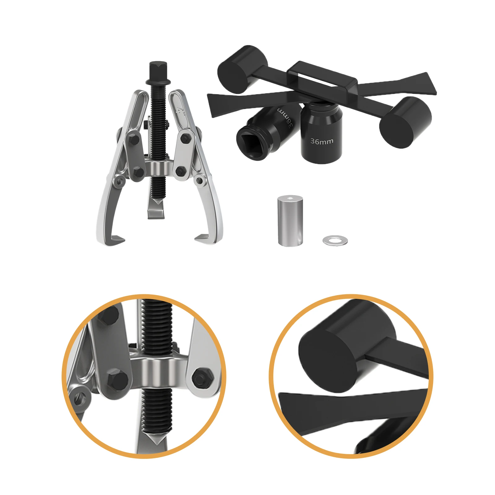 مفتاح ربط يدوي للغسالة أداة إصلاح مفتاح تفكيك الطبل الداخلي للغسيل الفني الاحترافي #4