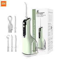 Xiaomi Teeth Oral Irrigator Intelligent Jet Water Flosser Whiten USB Rechargeable 330ml 5mode Waterproof Dental Irrigator