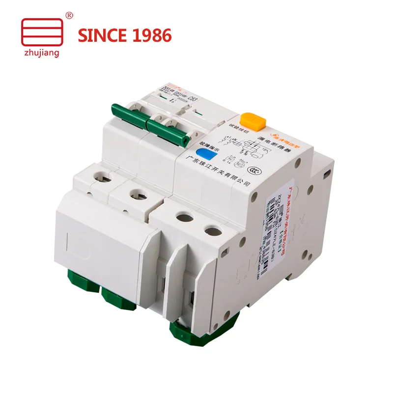 Disjoncteur de défaut d'arc DZ47LE-63B RCCB avec protection d'éclairage