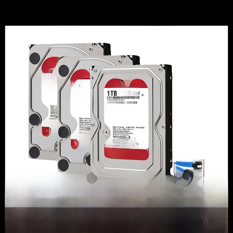 Disco rígido interno Western Digital para desktop, WD NAS vermelho, 4TB, 3TB, 3,5 ", 6GB, S, 2TB,