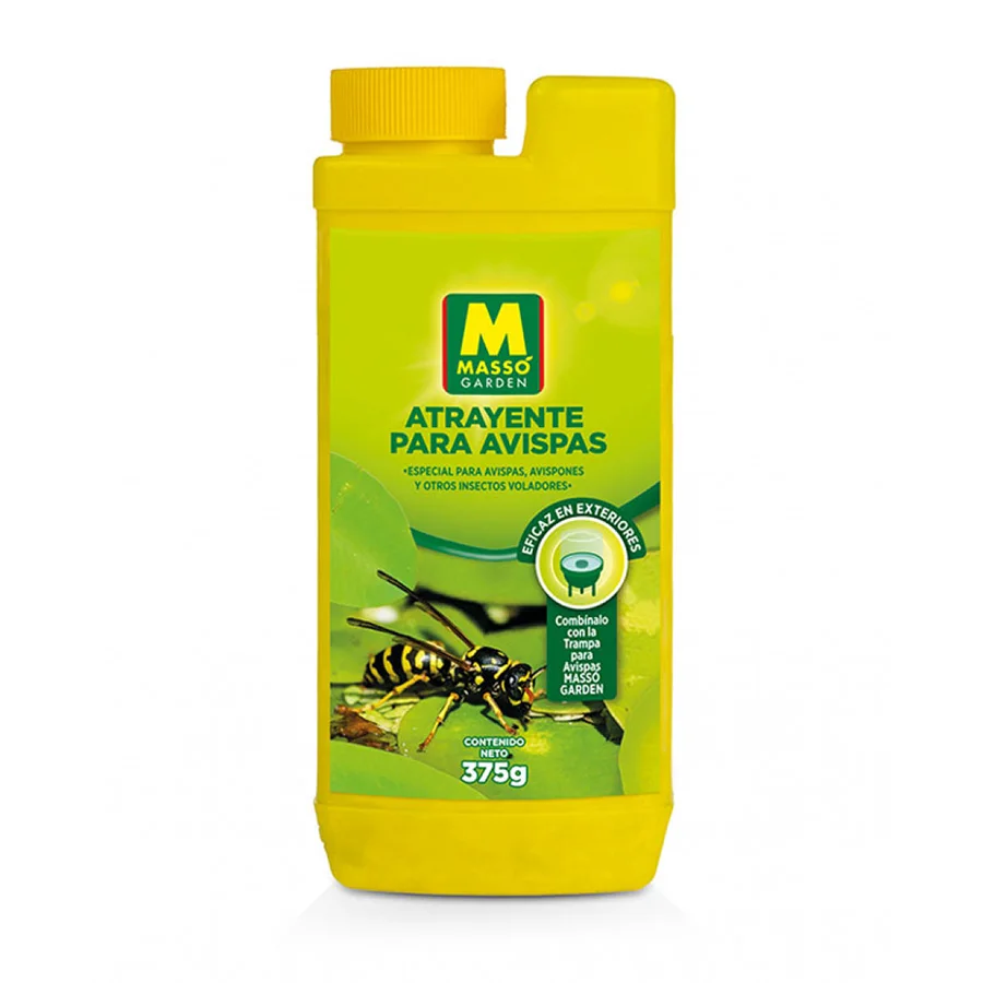 MASSO GARDEN attractive Wasps 375g, natural extract-based WASP attractant, easy to use, clean and effective, great for wasps, hornets, flies and other insects, attractive wasp traps