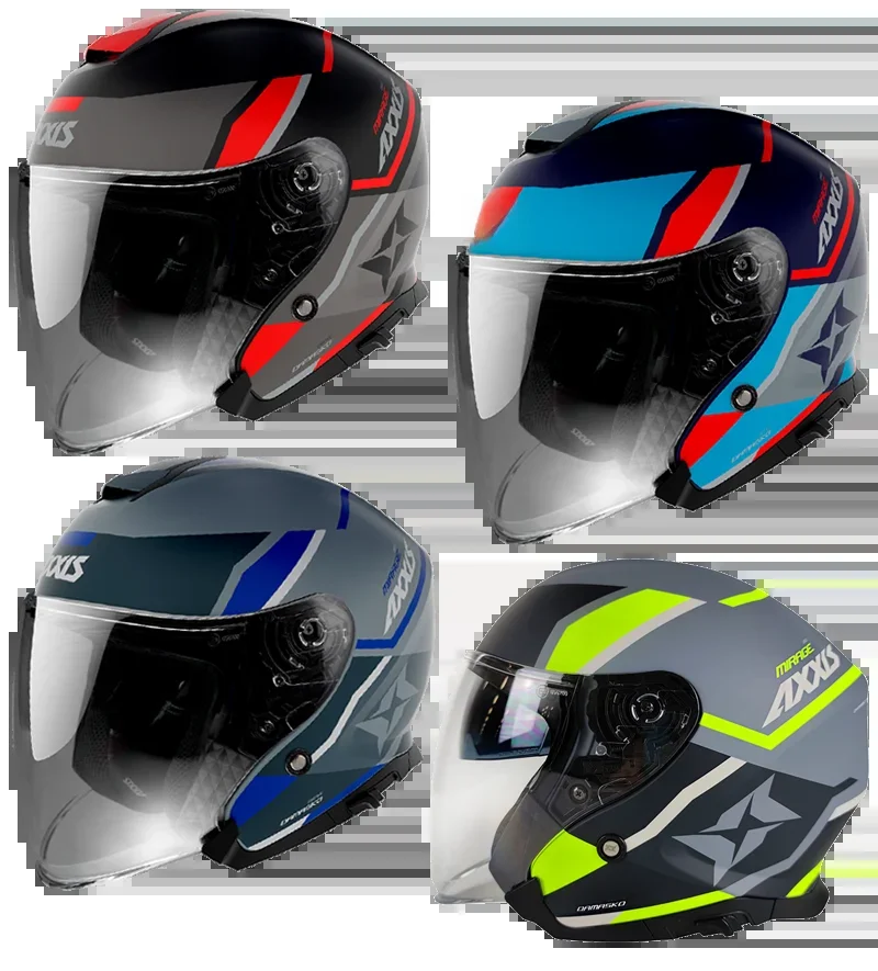 Unik Cj-16-Jet oracle capacete da motocicleta, azul turquesa, tamanhos xs a m. Segurança e proteção