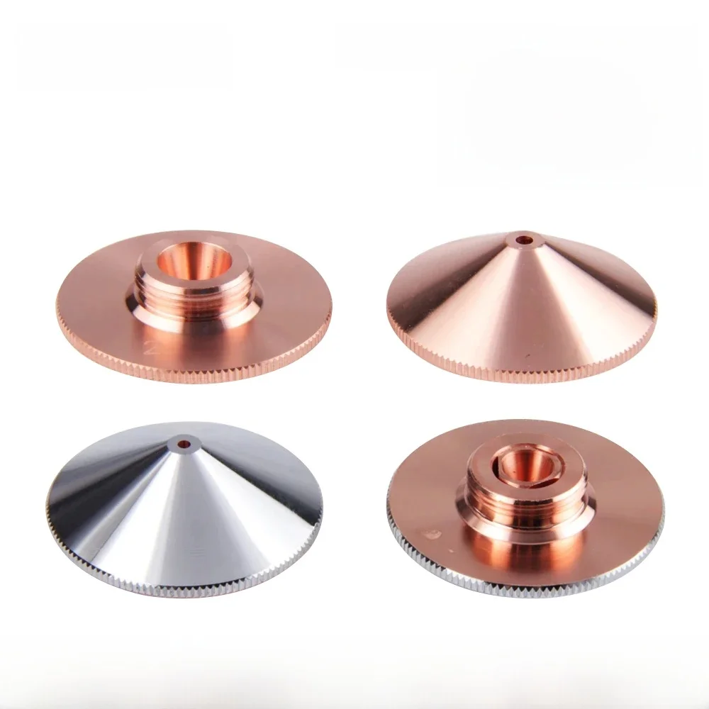 XJCUT Lasermondstuk D28/D32mm Enkele/Dubbele laag mondstuk Kaliber 0.8-5.0mm Voor Raytools WSX Bodor Precitec Co2 Lasersnijkop - afbeelding 2