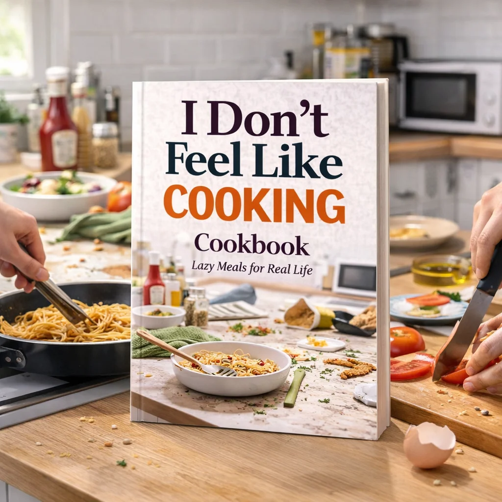I Don’t Feel Like Cooking Cookbook – Lazy Meals for Real Life | Easy & Quick Recipes for Busy People | Simple Home Cooking Guide