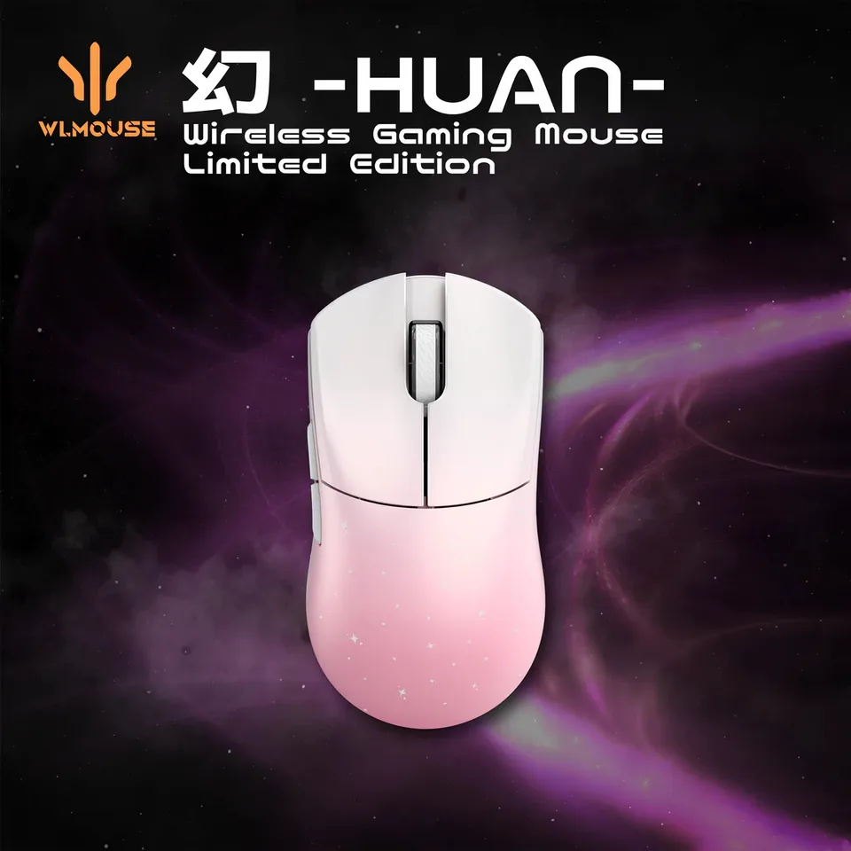 WLMOUSE HUAN Wireless Mouse Magnesium Gaming Esports Mouse PAW3950